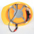 华盾2900国标V型带透气孔ABS安全帽旋钮帽衬【含印LOGO】 黄色 