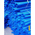 吹膜机专用风管螺旋式抗压蓝色波纹软管伸缩耐高温通风管 内径50mm 1米长