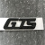 CLCEY玛莎拉蒂车标莱万特总裁吉博力改装字标SQ4GTS车贴后尾标中网标 玛莎gts（亮黑色）