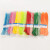 伏达 彩色尼龙扎带塑料绑带束线带定做 颜色下单备注 3*120国标2.5mm1000条