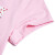 Levi's 李维斯童装女童短袖T恤夏季薄款透气儿童针织休闲上衣 童话粉 120(6)