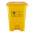 定制医疗垃圾桶废物大号回收桶黄色脚踏诊所用利器盒收集桶卫生桶 240L脚踏医疗垃圾桶【黄色】