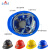 工矿矿工帽 带灯 工地矿井工程LED强光灯 防水可充电安全帽 头灯 可定制 蓝色