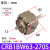 叶片式气缸CRB1BW/CDRB1BW50/63/80/100D-90S/180/270度旋转 CRB1BW63-270S