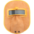 瑞谧牛皮电焊面罩头戴式焊工悍帽自动变光电焊眼镜氩弧焊焊接防护面具 黄顶透明屏