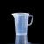 沁度适用于5000ml毫升塑料量杯量筒烧杯带刻度容量瓶5L量杯带盖 0.25L带盖量杯