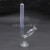 玻璃座式发酵管102050ml化验室田氏坐式底座实验测定产气量鸟杯 10ml