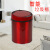 欧式创意智能垃圾桶卧室不锈钢感应分类垃圾桶礼品 玫瑰金 6L