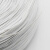电镀锌铁丝扎线0.55 包塑铁大卷扎丝扁铁芯捆绳500米 黑/白色扎带 扎丝0.55白圆形500米