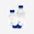 相液流动相瓶透明丝口瓶液相色谱溶剂瓶螺口储液瓶化学试剂瓶 100ml1孔