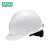 梅思安（MSA）V-Gard ABS标准型超爱戴帽衬 V型无孔安全帽施工建筑工地劳保男女防撞头盔 白色