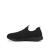 斯凯奇（Skechers）男 休闲鞋系带厚底减震透气舒适 黑色black 7=39.5码