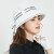 GILFUNMAR品牌轻奢高尔夫球帽女渔夫帽女帽遮阳帽户外运动防晒帽速干透气女士球帽配头绳 白色