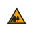 交通标志牌三角乡村道路警示牌左右急弯村庄慢让三叉路指示牌反光 让字70三角厚度1.2mm