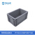 Raxwell灰色EU系列周转箱长方形加厚塑料物流箱汽配箱水产养鱼养龟箱收纳整理储物分类箱RHSS4003