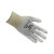 ANSELL 48-135 劳保手套舒适型防护手套尼龙PU涂层手套（指尖浸胶） 2付 9码 定做