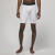 耐克（NIKE）男士运动裤 Sport Dri-FIT 舒适透气轻量弹力紧身健身跑步短裤 WHITE/(BLACK) S