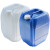 塑料桶化工堆码桶5/10/25/30/50L升废液酒精消毒水包装密封加厚桶 20L蓝色B款