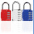 安先达密码锁 锌合金四位密码锁 储物柜防盗锁 防水防锈安全挂锁 红色