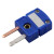 热电偶连接器端子T型测温线插头插座SMPW-T-MF制冷行业 9.RMJ-T-R 圆形面板小插座