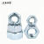CBUB  8级高强度螺帽 GB6170A型1型 外六角螺母蓝白锌 M16(30个) 
