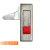 定制适用磨沙MS603电控箱锁红珠不带钥匙直片左右弯片厂家直销MS240电柜锁 白色左开