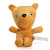 小猪佩奇毛绒玩具六一儿童节礼物安抚公仔可爱卡通玩偶生日女29cm佩奇的泰迪熊