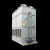 苏州不锈钢闭式冷水塔15t30T60吨冷水塔注塑机模具凉水塔冷工业机 15T闭式冷却塔