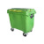 【链工】 660L 1100L加厚户外塑料环卫垃圾桶 大号垃圾桶 660升手推垃圾车（送货上门） 660L