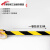 黑黄警示胶带PVC红白斑马线警戒地标贴地板地面胶带彩色划线胶带 绿白4.8cm*33米1卷