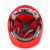 华信woshine 安全帽ABS抗冲击带透气孔旋钮VPlus小金刚红色（含印字，单位：箱,100顶/箱）