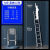 伸缩升降梯铝合金可携式人字梯多功能直梯不锈钢折叠梯 加厚加粗无缝钢管单面梯3.5米