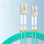 相柳 电信级万兆光纤跳线LC-LC多模双芯OM3-300低烟无卤入户收发器尾纤2米G3-LCLC02