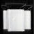 PLJ20丝加厚透明自封袋密封口塑料袋小号收纳袋大号包装袋子批发3 白边7号20丝(200MM*140MM)