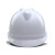 伟光V型ABS安全帽工地 新国标电绝缘安全帽 白色旋钮式 1顶