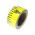 罗德力 液位刻度尺标 抗磨耐用反光膜水位标识贴纸 黄色 35mm×5m(长度是拼接的)