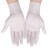 Hu+一次性手套|一次性乳胶橡胶手套|白色 白