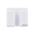 OPRLCC 手机充电器床头放置架固定粘贴式壁挂免打孔置物插头支架 2个装 白色
