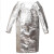 久臻 ZSF176 防火铝箔反穿围裙 1000度隔热耐高温辐射反穿衣 隔热铝箔反穿衣 