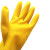 橡胶手套乳胶手套家务手套洗碗手套黄色大号胶皮橡胶牛筋不漏耐油清洁刷碗 牛牌乳胶手套10双价 M