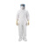 康科健无菌洁净服AP5生物制药实验室无菌室人体防护连体防护服隔离衣 四连体白色 5XL 