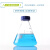 蓝盖螺口玻璃瓶试剂瓶棕色收纳瓶广口生物化学实验室密封丝口螺纹细口小口大口生化溶剂瓶GL45 GL45透明细口500ml试剂瓶
