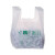 吉美吉多 米色加厚PLA可全生物降解塑料袋 20只/卷 45*60超市厨房购大中号背心手提垃圾袋