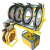 PE管高配热熔焊机液压半自动对焊机燃气管道工程焊管机63/315/630 (63)90-250液压标配
