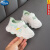 迪士尼（Disney）儿童跑步运动鞋24新款秋季新款透气男女童通用小白鞋宝宝网面透气 灰色 21 内长13.5厘米