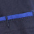 久臻 YSF242 夏季耐磨工作服套装 工厂车间多色透气劳保服 蓝配桔红 5XL 