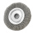 跃励工品 平型不锈钢丝轮 平形钢丝刷 拉丝除锈抛光轮 平型300*32内孔0.3 一个价 