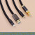 卡波伦推荐HIFI发烧级USB线OTG华为苹果手机电脑安卓TypeC转USB-B方口双头USB C数据转换连接线carplay 全兼容TypeC转Type-C 16股终极版 0.25米