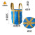 超大号加厚帆布工具包 马桶包 水暖安装电力施工风电高空作业起重袋 PVC蓝 40*50
