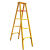 梯凳绝缘梯子电工关节梯折叠直单梯人字梯梯4.0玻璃钢伸缩梯电力
